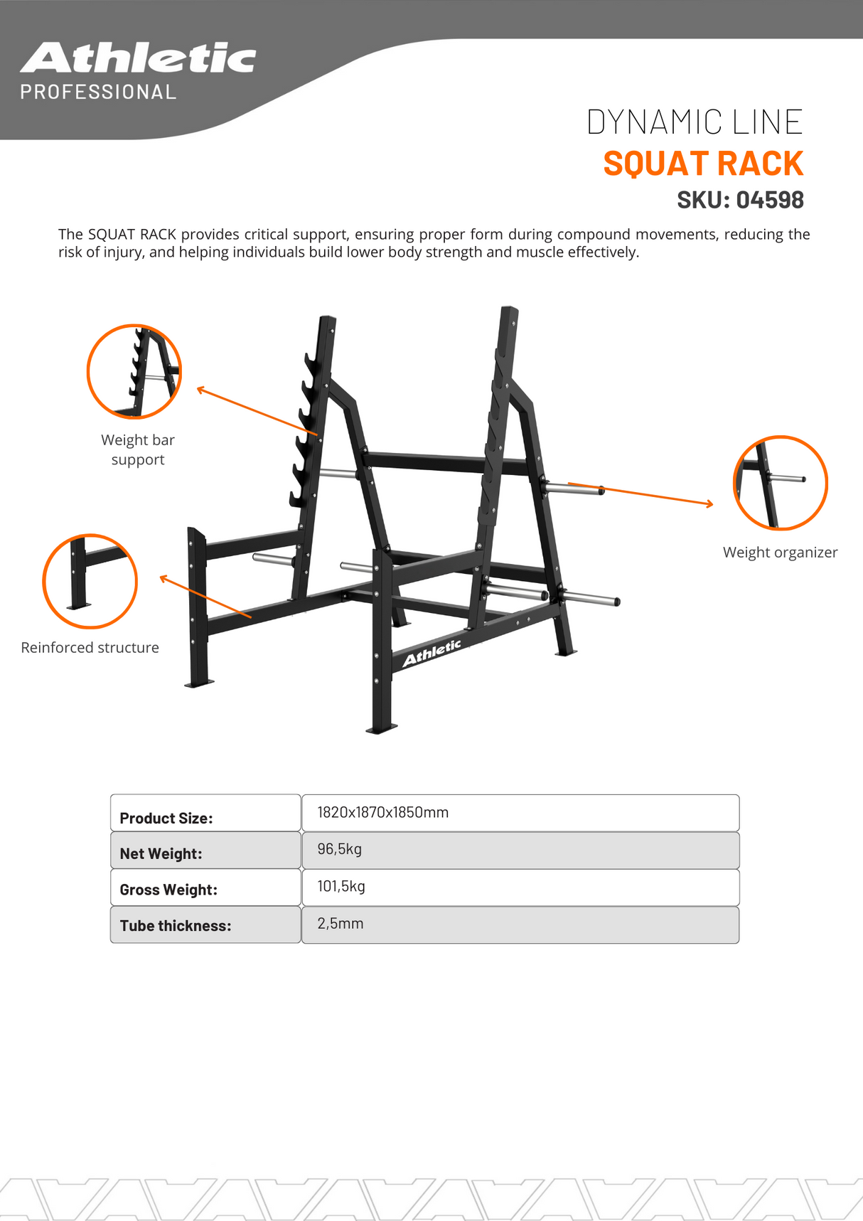 Squat Rack - Dynamic Line