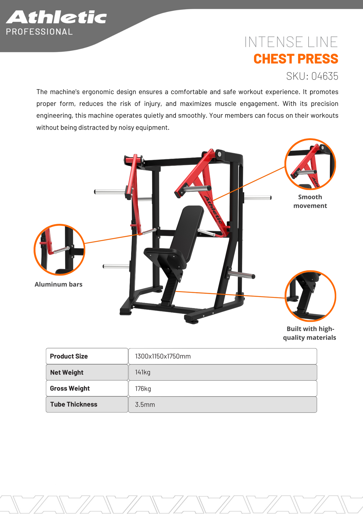 Chest Press - Intense Line