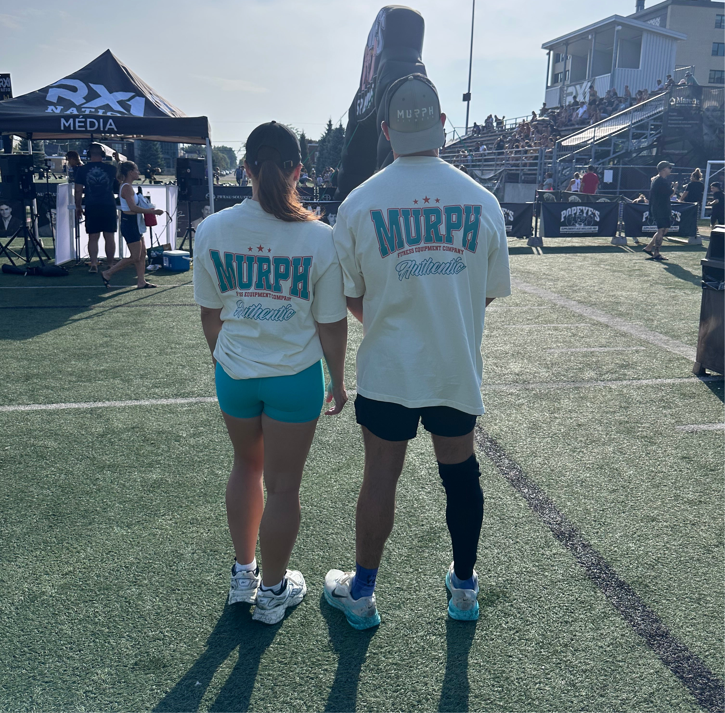 Oversized T-shirt MURPH - Authentic Cream