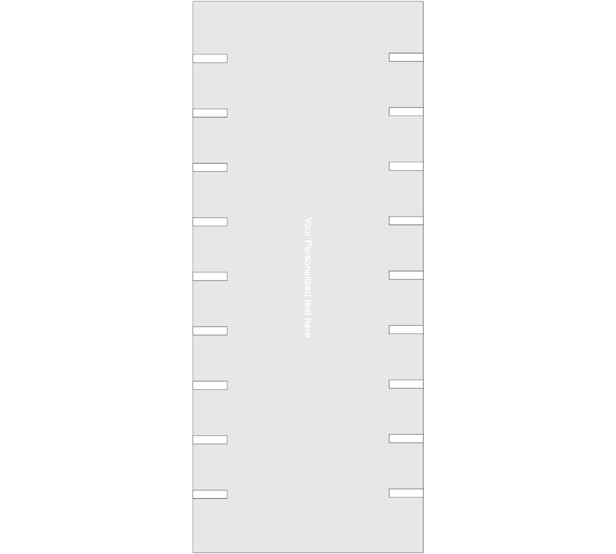 Revêtement Turf Custom Gym 6' x 30'