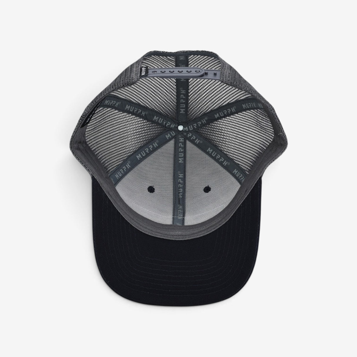 Casquette Murph Trucker Marine Gris – vue de dos