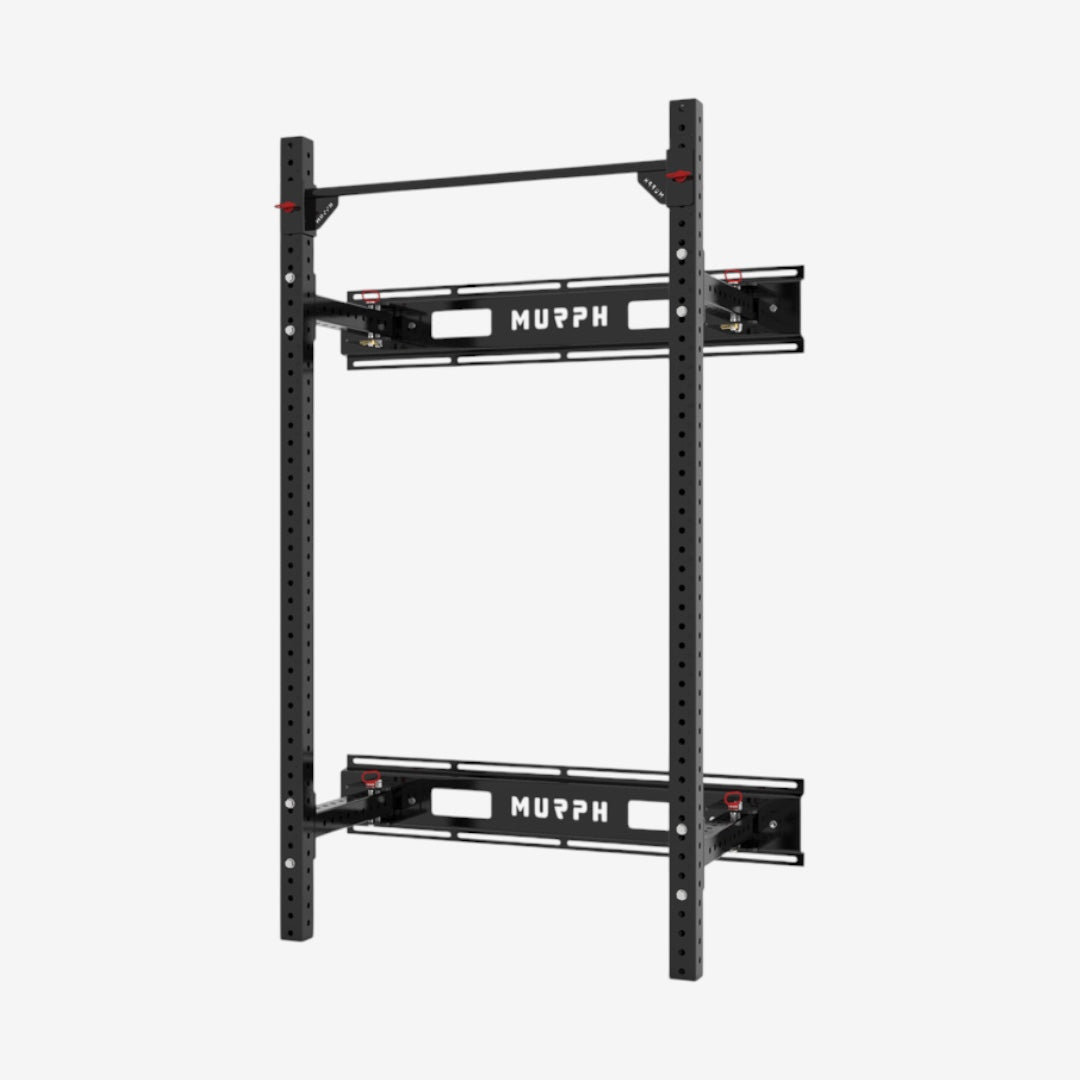 MR3-WF Rack à squat pliable au mur MURPH - w/J-cups