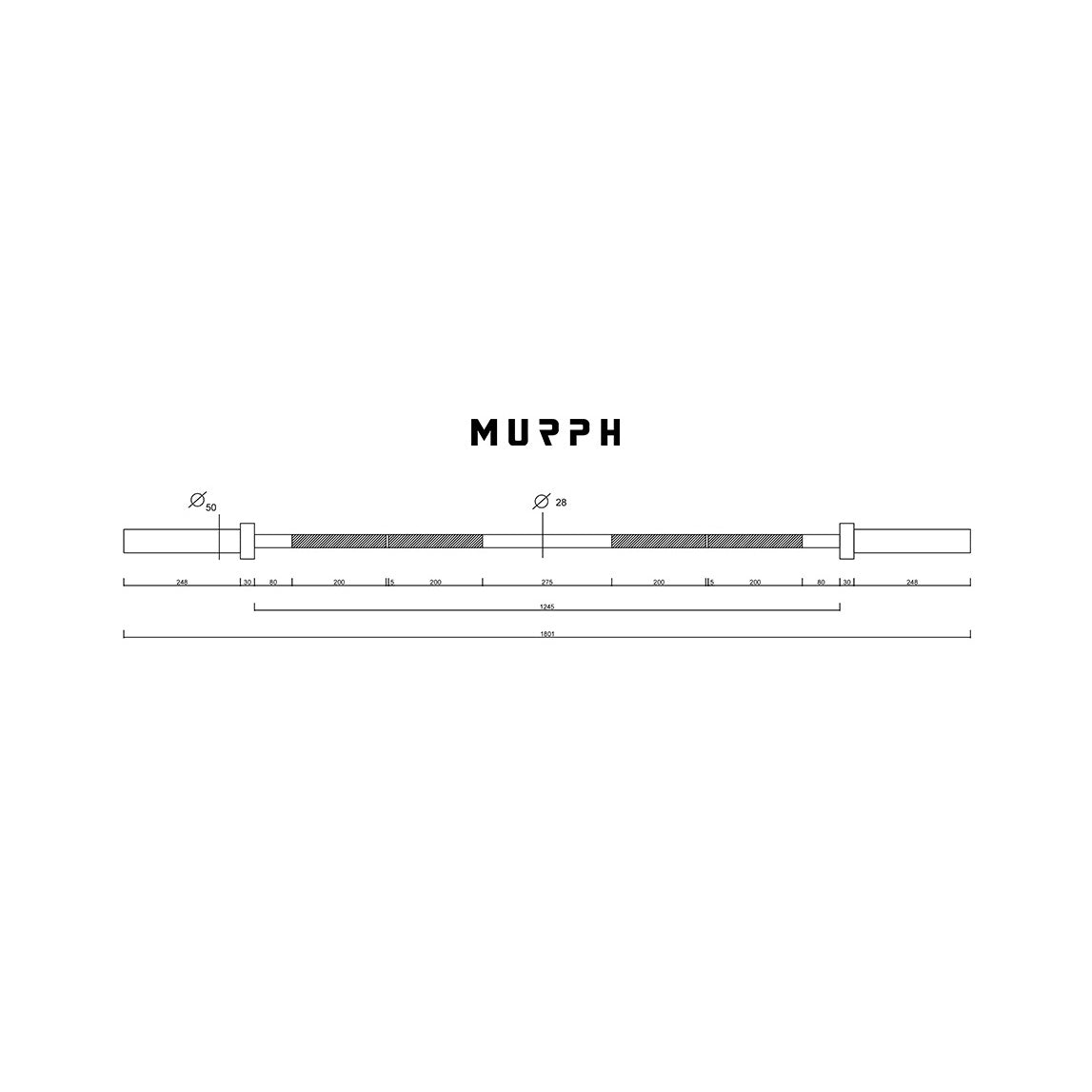 Barre technique 15lbs 2.0 Murph®