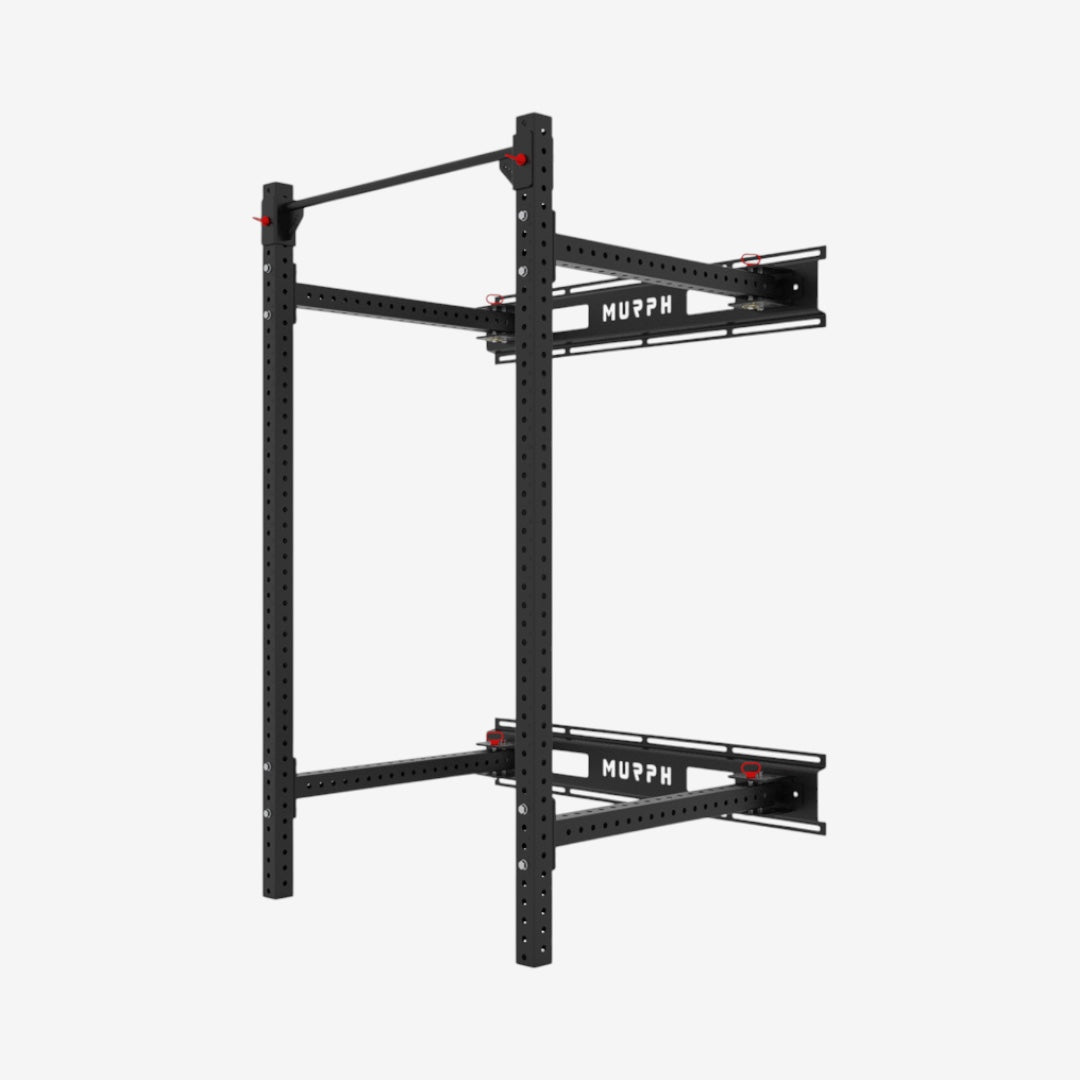 MR3-WF Rack à squat pliable au mur MURPH - w/J-cups