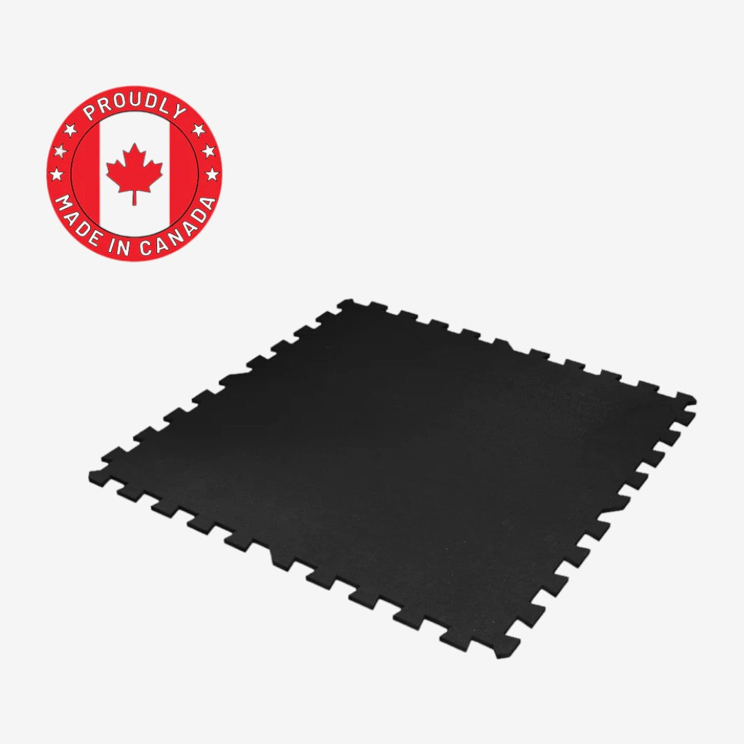 Tuile de caoutchouc 2'x2' - GREY - Serie Classic 8mm