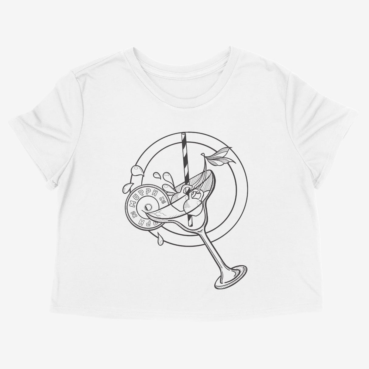 Crop top Murph® - Cocktail White