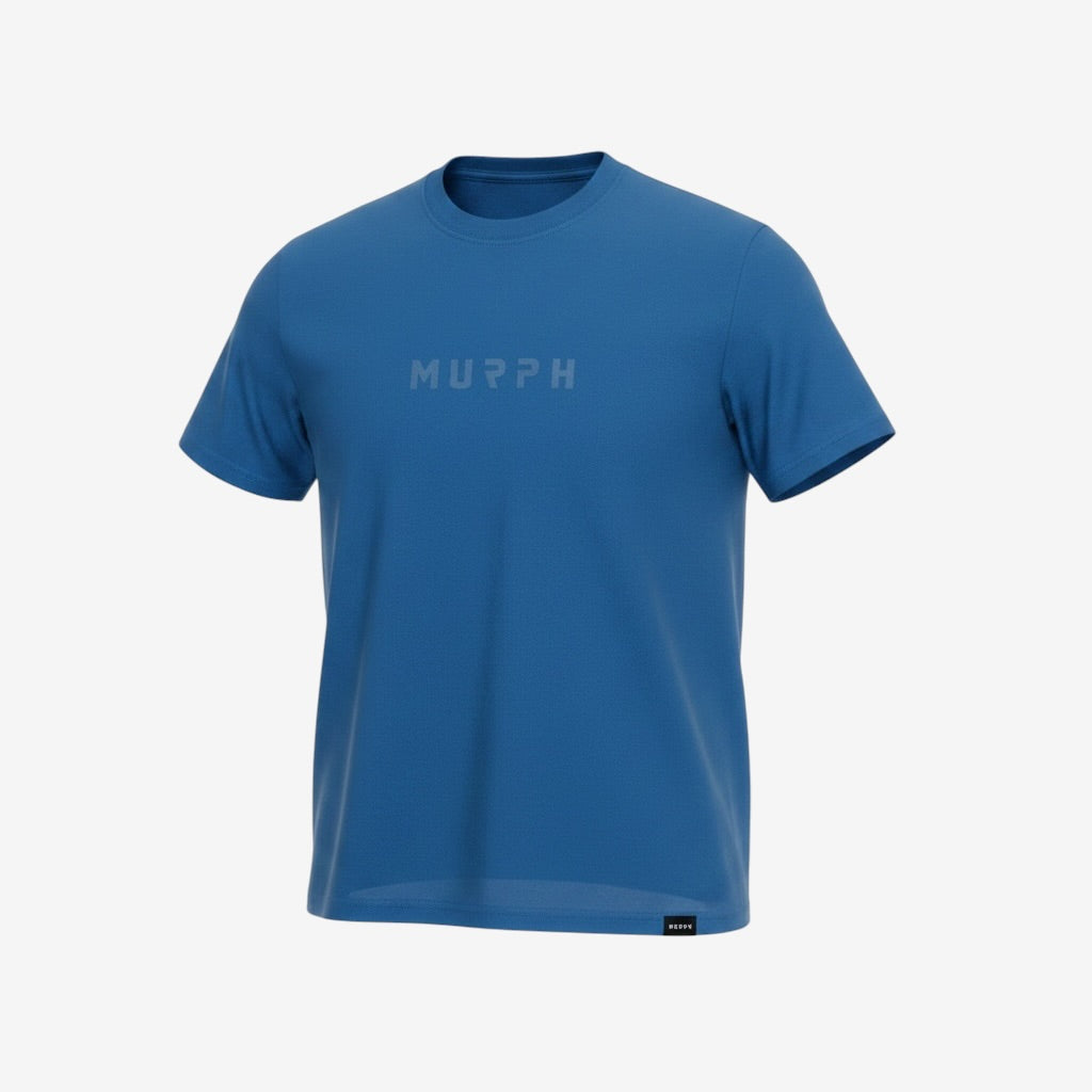 Murph Stronger Every Day T-Shirt — Regular Fit (Steel Blue)