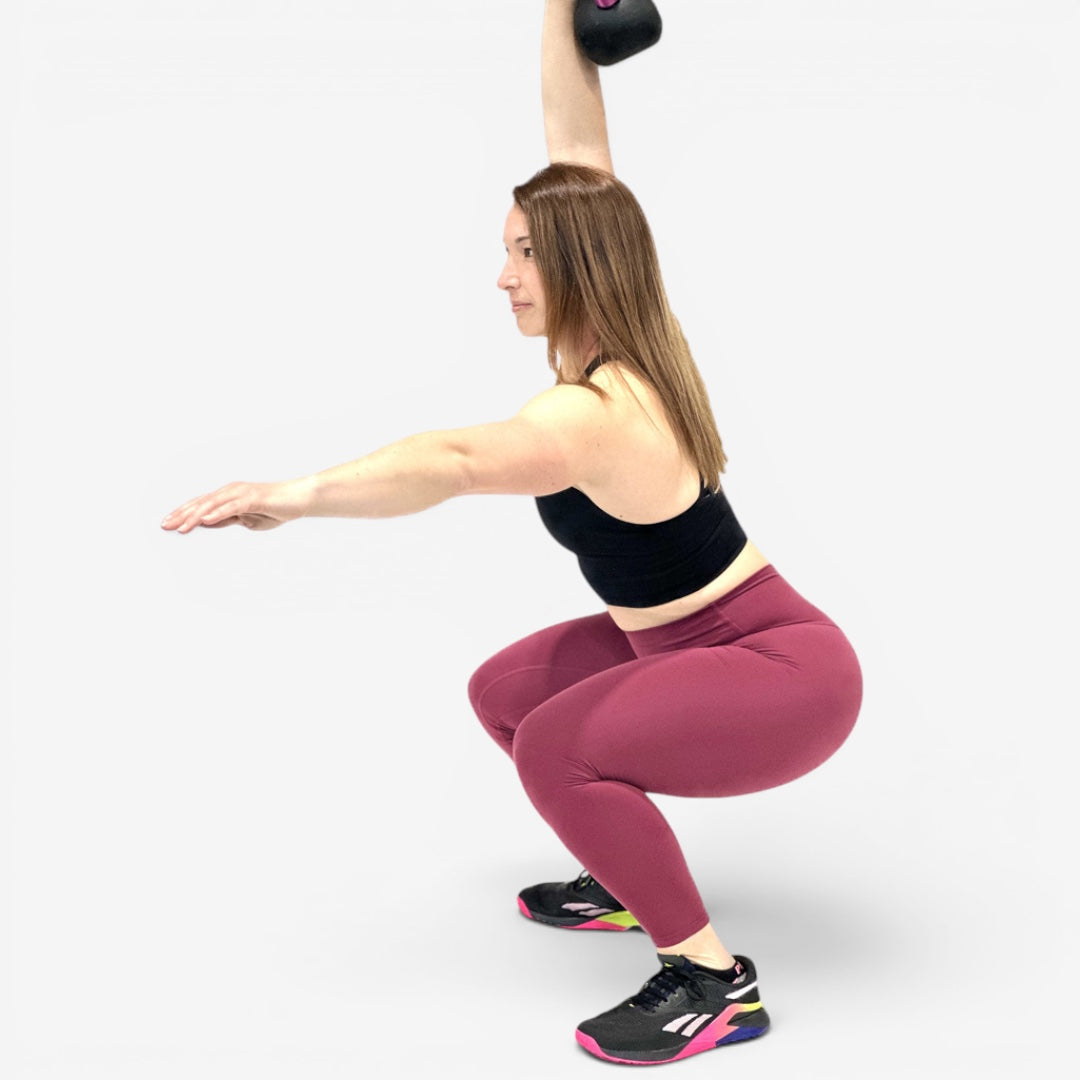 Training Leggings / Red wine