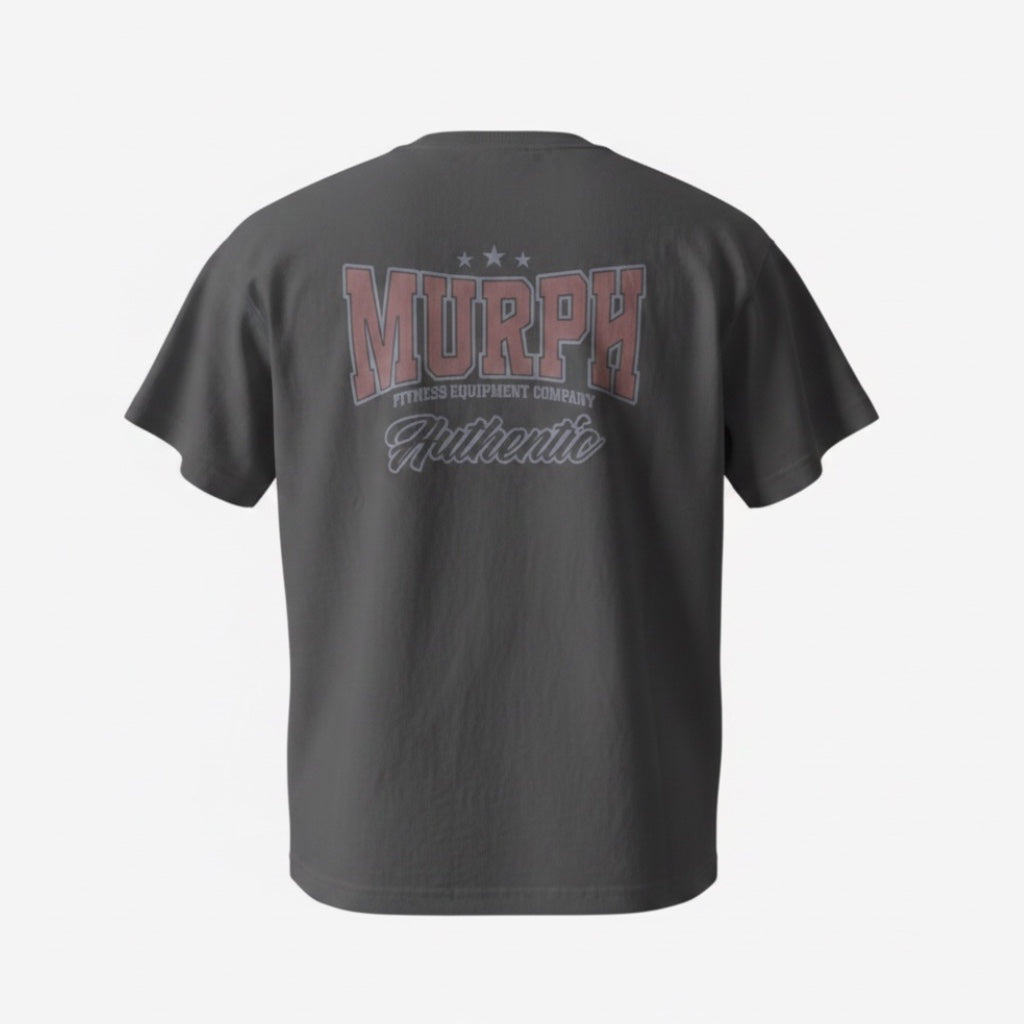 Oversized T-shirt MURPH - Authentic Charcoal