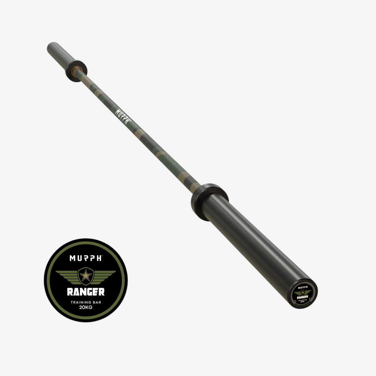Murph Ranger Training Bar 20KG – Cerakote Camo Vert