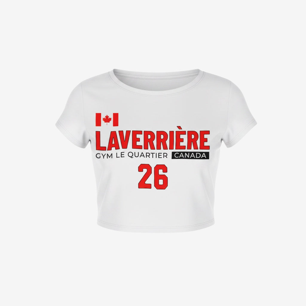 Crop Top Michael Laverrière - Blanc
