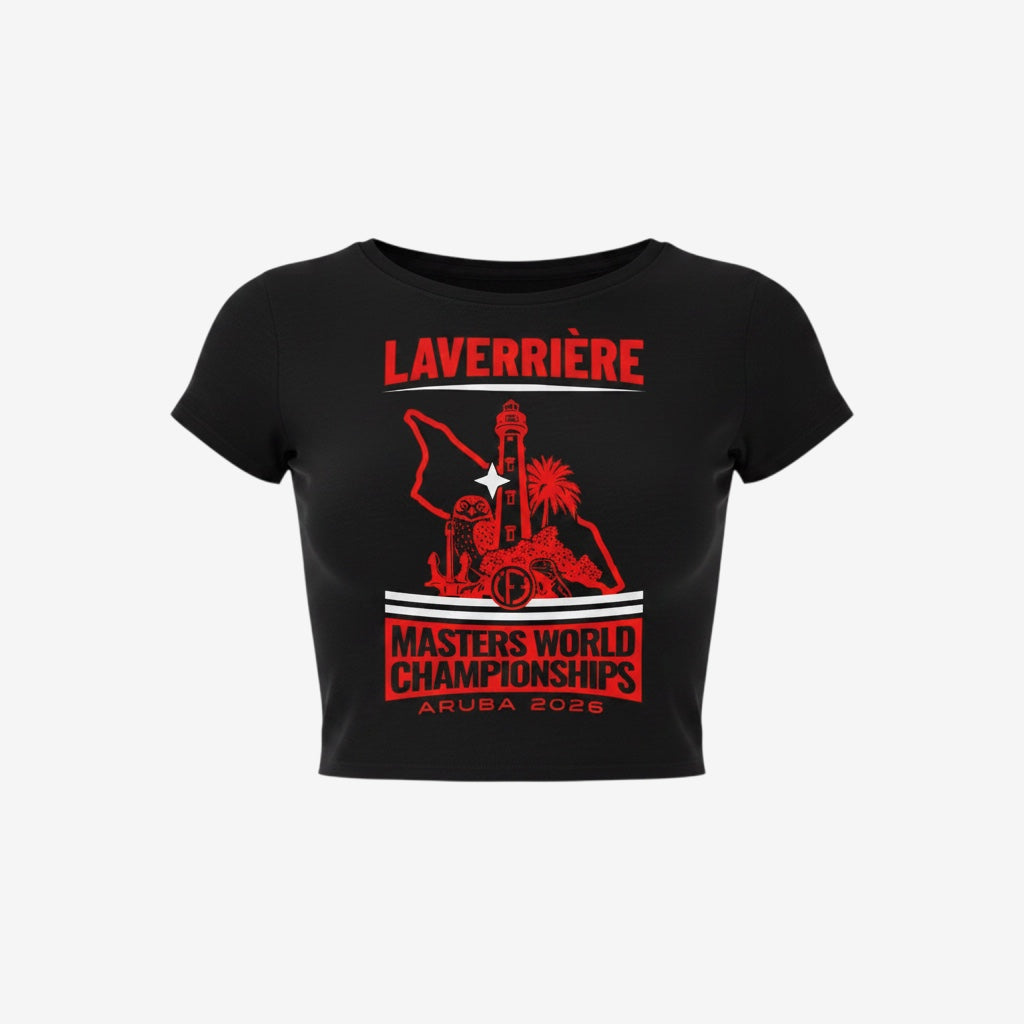 Crop Top Michael LaverriĂšre - Noir