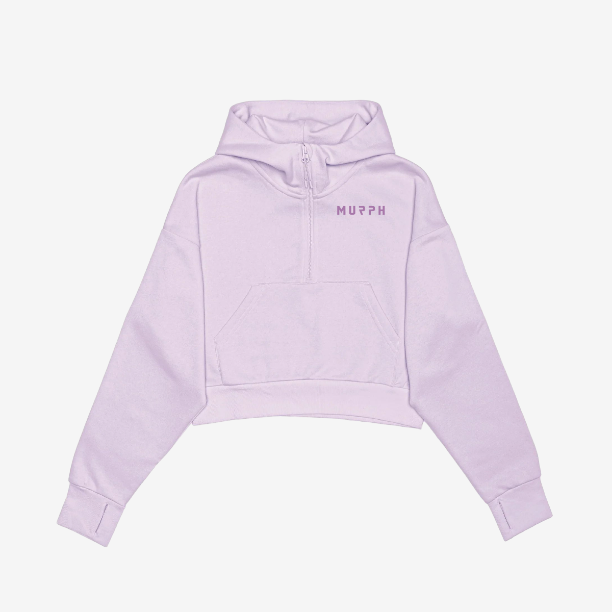 Hoodie Crop MURPH - Lavender