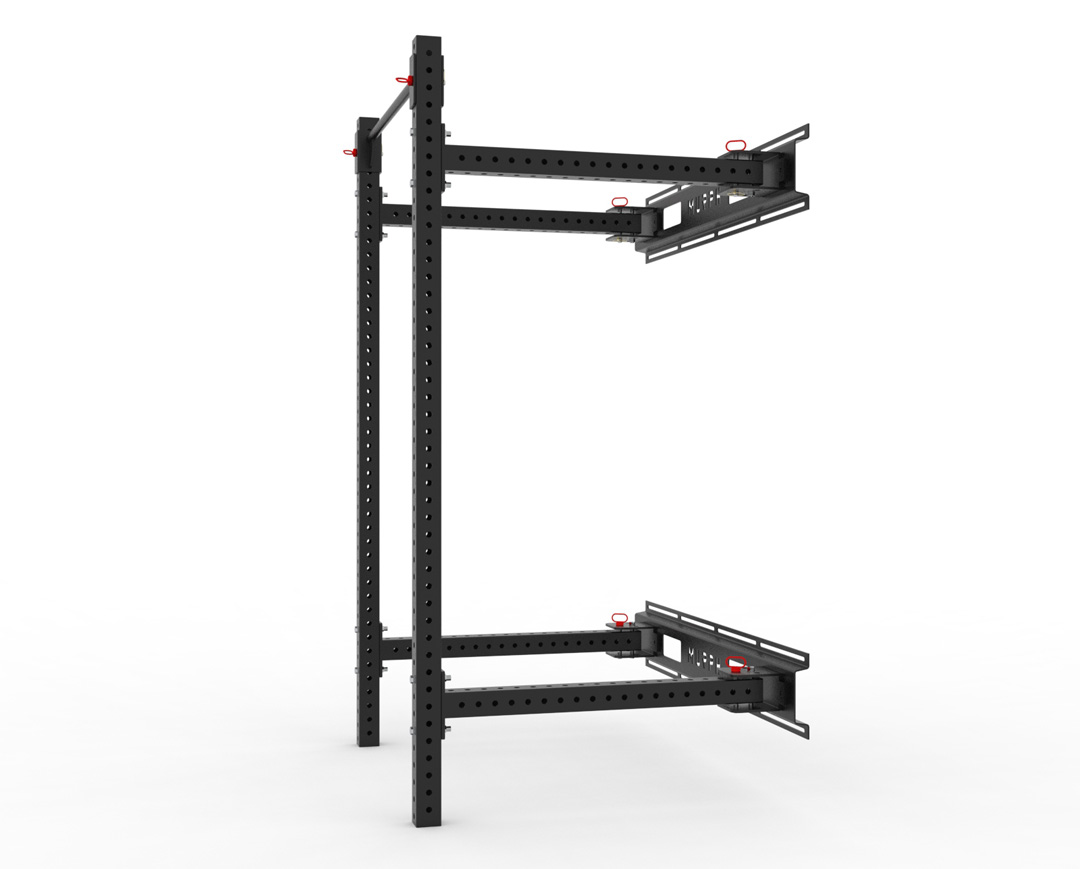 MURPH® MR3-WF FOLD BACK WALL MOUNT RACK