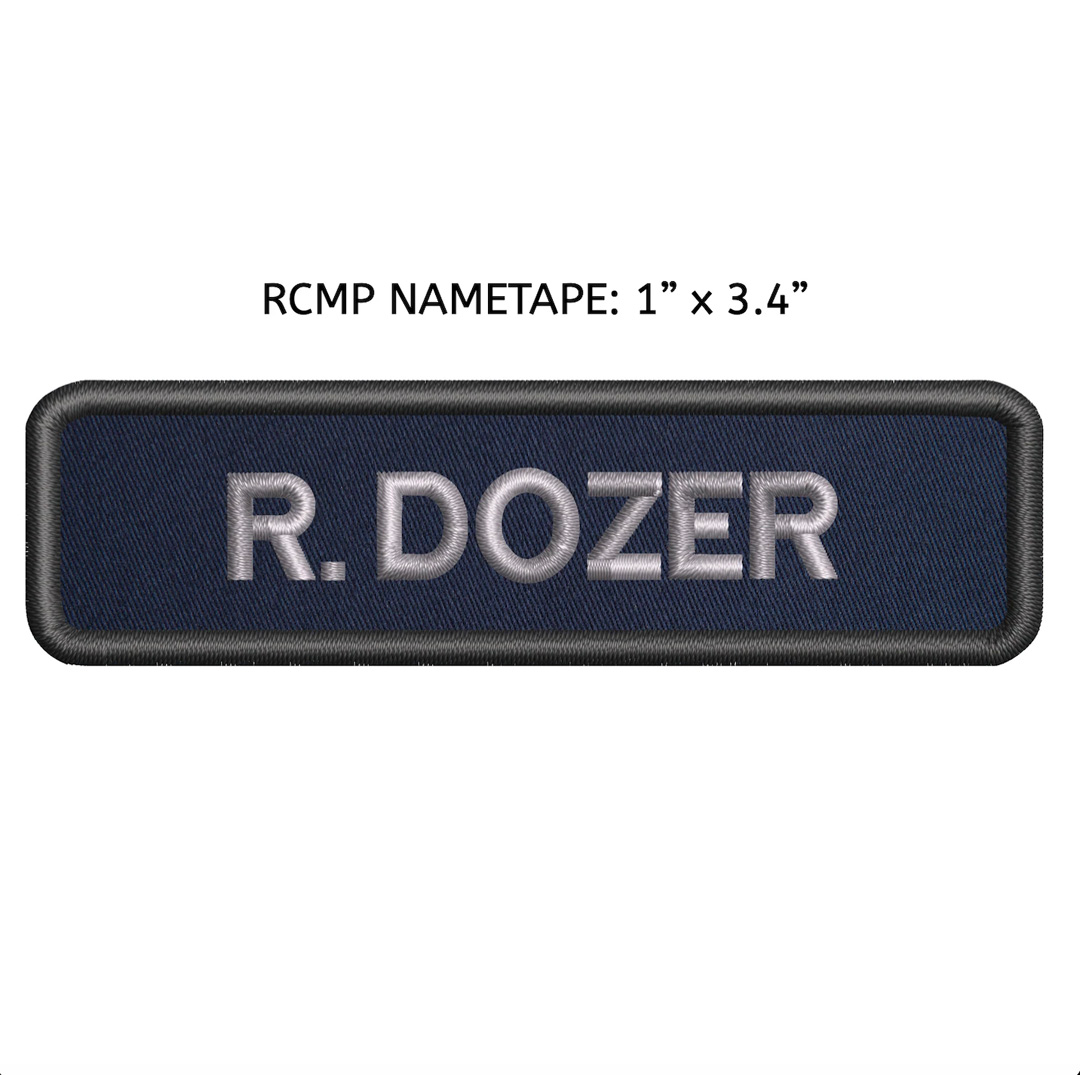 Patch personnalisé - Police