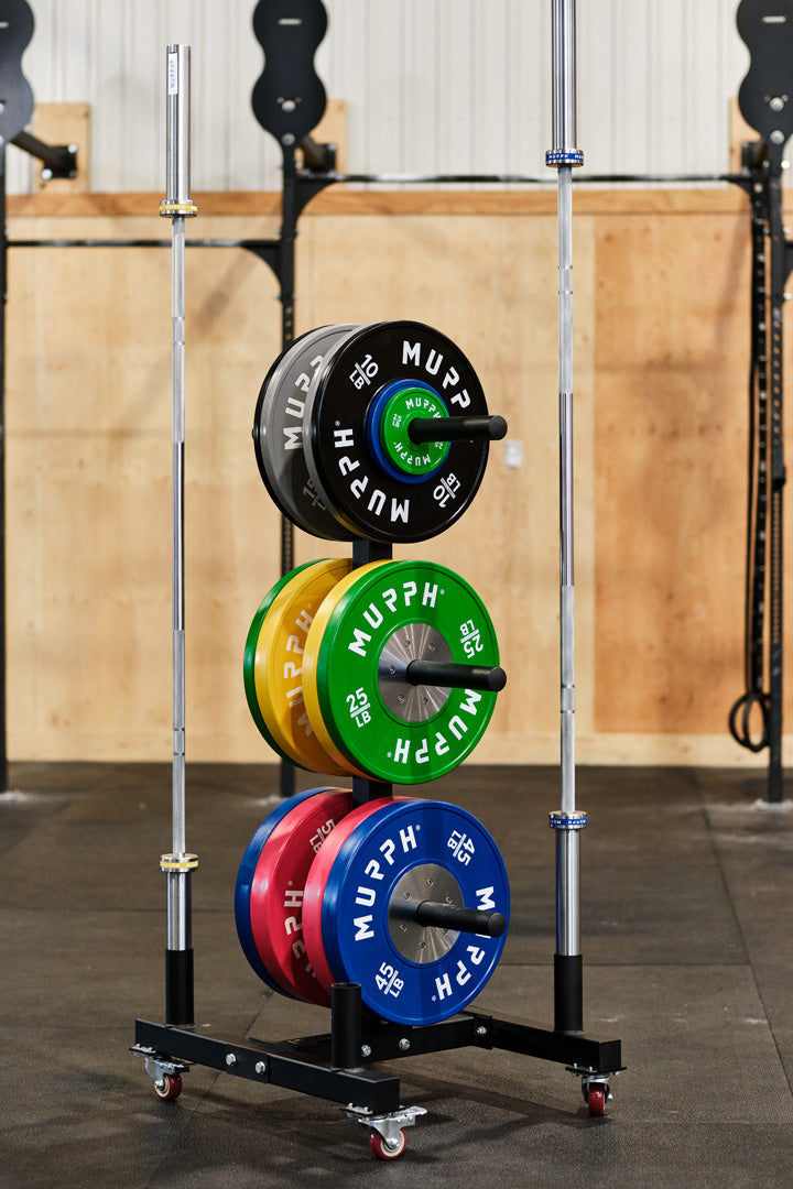 Support Bumper Plate Tree and Bar Holder MURPH