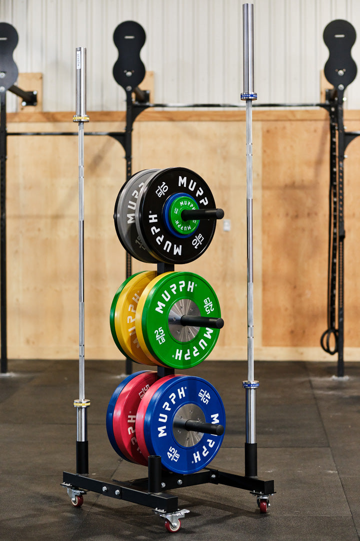 Support Bumper Plate Tree and Bar Holder MURPH