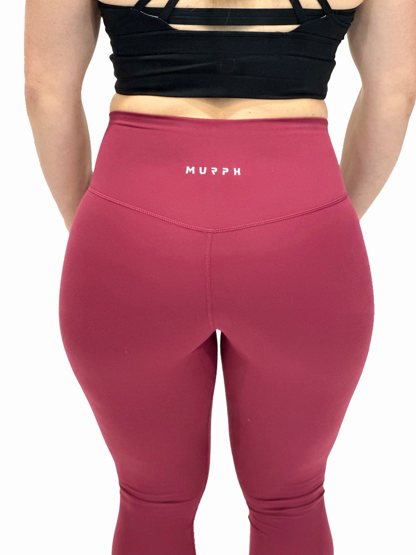 Training Leggings / Red wine