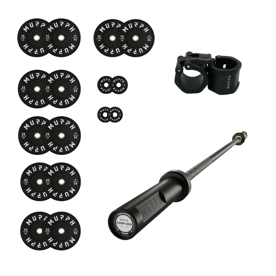 Training bumper plates kit 4.0 Murph® 385lbs / Competition bar