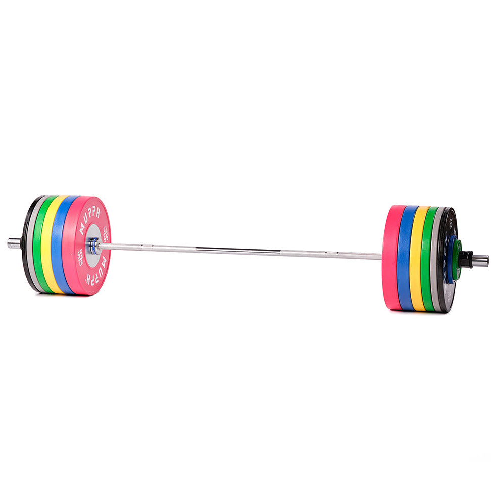 Competition bumper plates kit 2.0 MURPH® 385lbs with bar