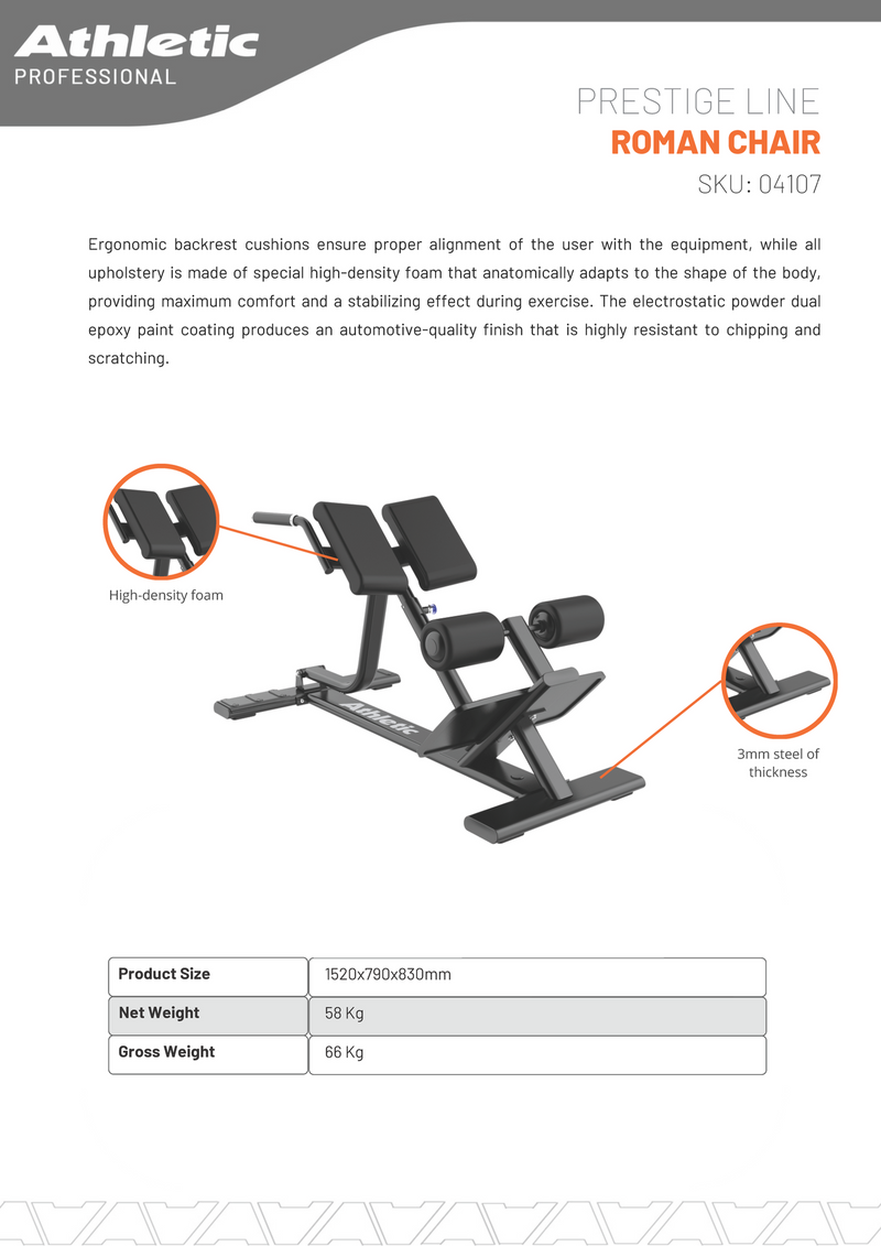 Roman Chair - Prestige Line