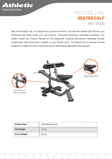 Seated Calf - Prestige Line