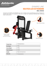 Dynamic Line Seated Leg Extension