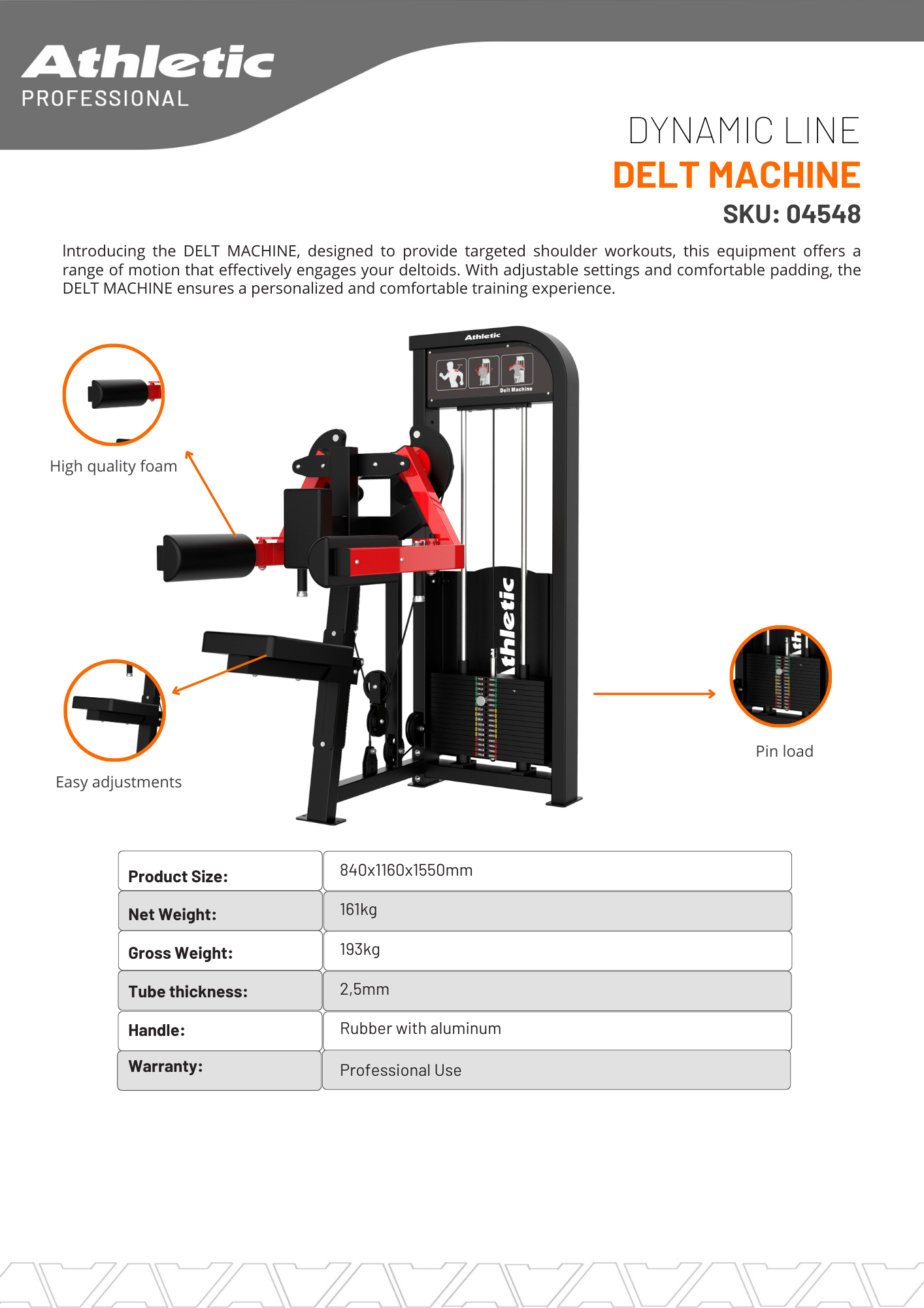 Delt Machine - Dynamic Line