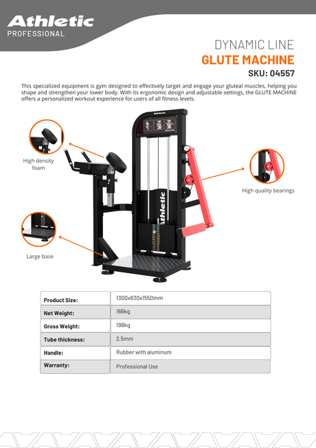 Machine Glute - Dynamic Line
