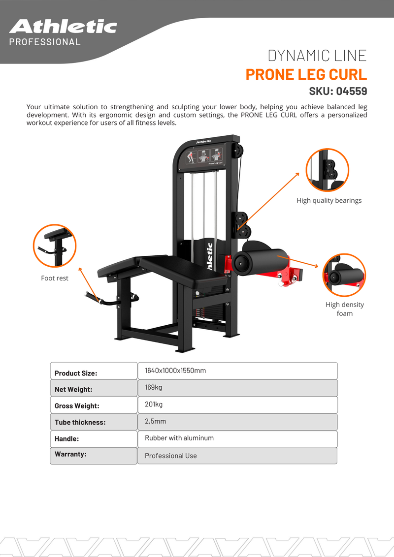 Prone Leg Curl - Dynamic Line