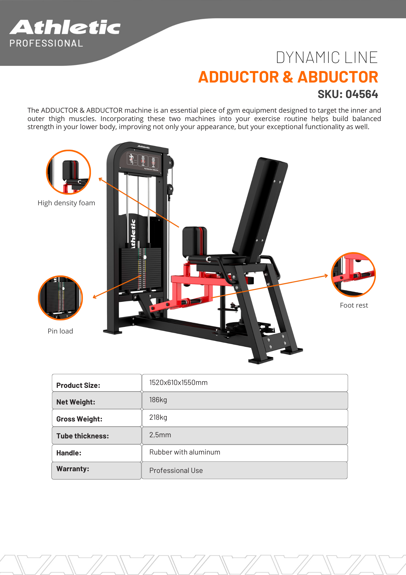 Dynamic Line Adductor & Abductor
