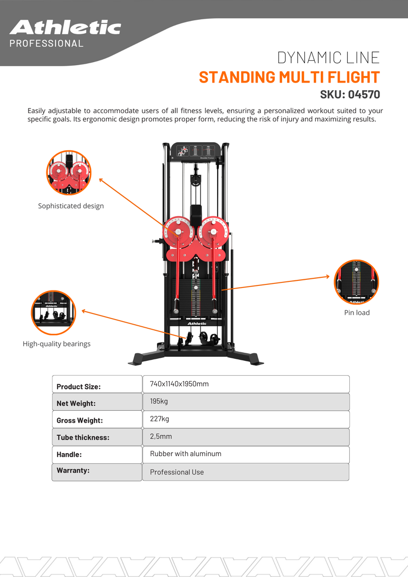 Standing Multi Flight - Dynamic Line