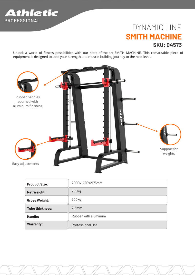 Dynamic Line Smith Machine