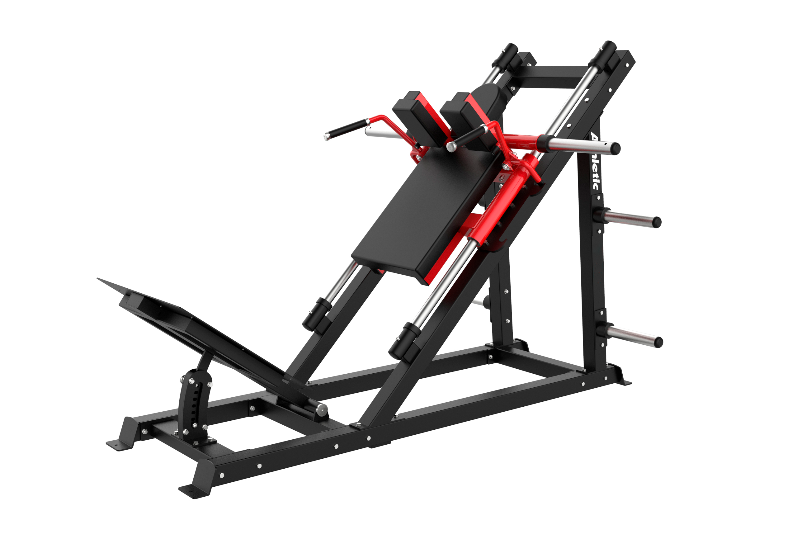 Dynamic Line Angle Hack Squat