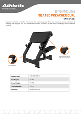 Dynamic Line Seated Preacher Curl