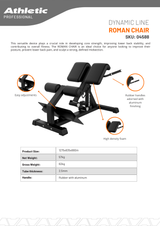 Roman Chair - Dynamic Line