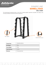 Barbell Rack - Dynamic Line