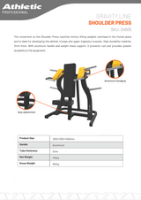 Shoulder Press - Gravity Line