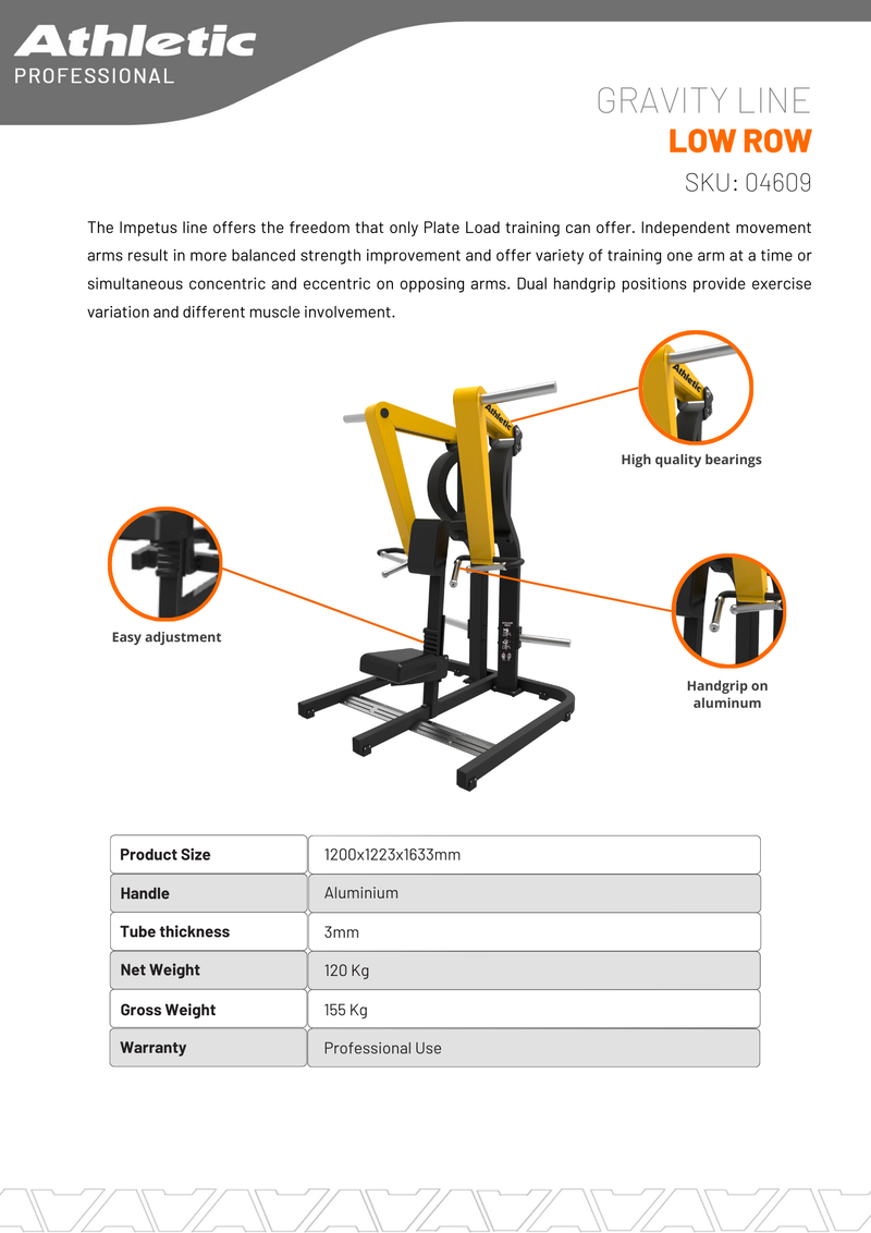 Low Row - Gravity Line