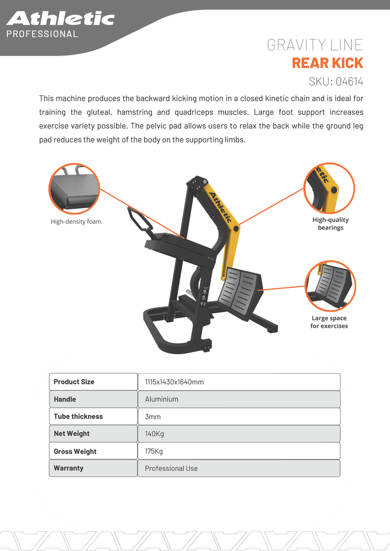 Rear Kick - Gravity Line