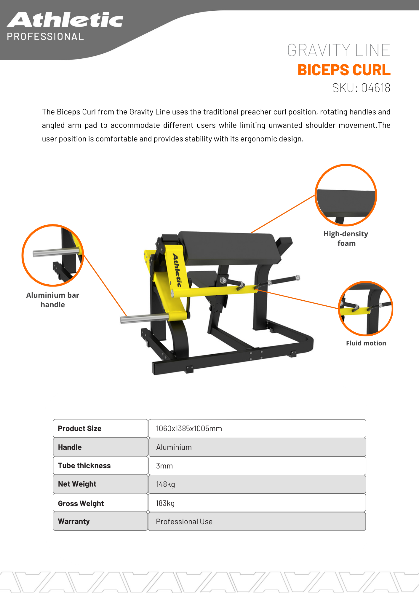 Biceps Curl - Gravity Line
