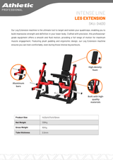 Leg Extension - Intense Line