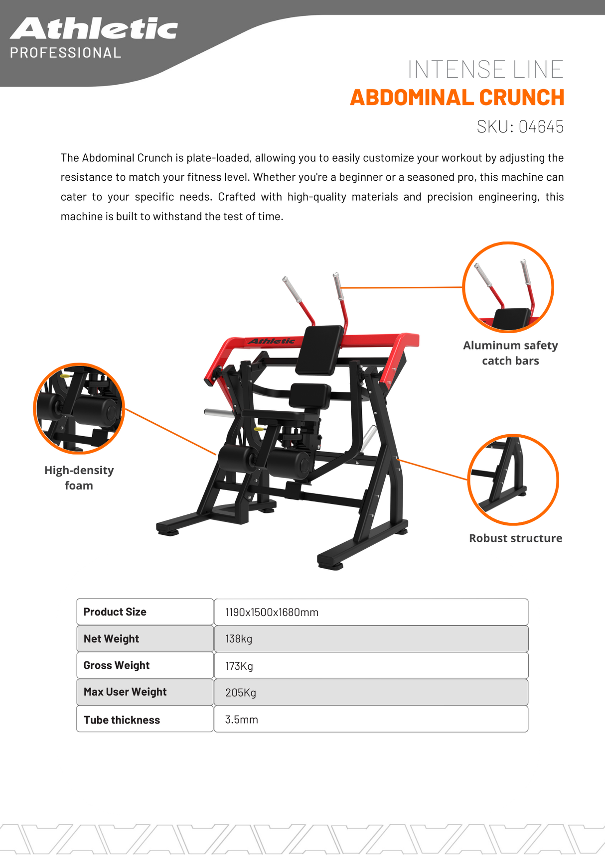 Abdominal Crunch - Intense Line