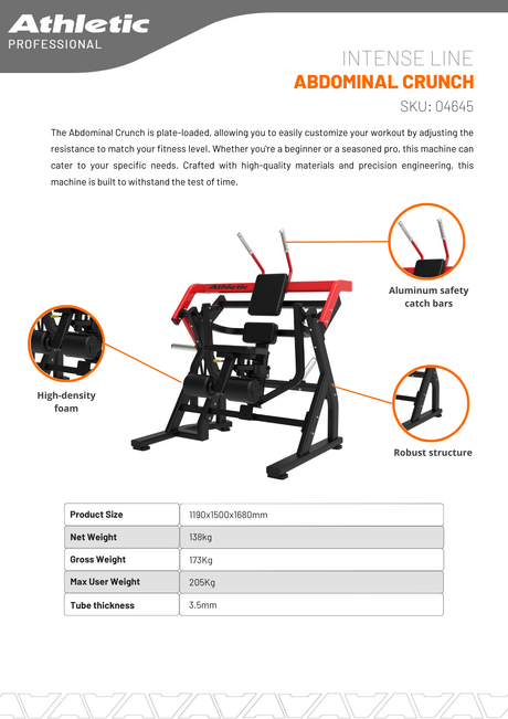 Abdominal Crunch - Intense Line