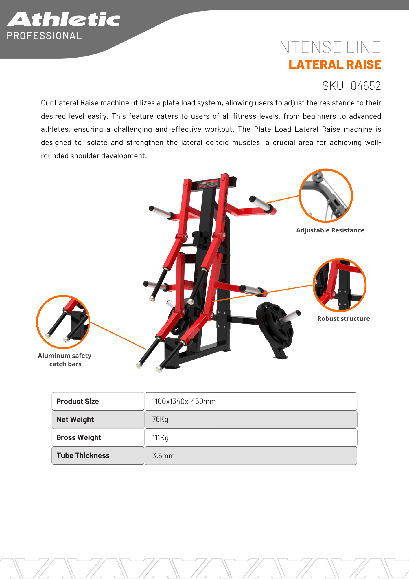Lateral Raise - Intense Line
