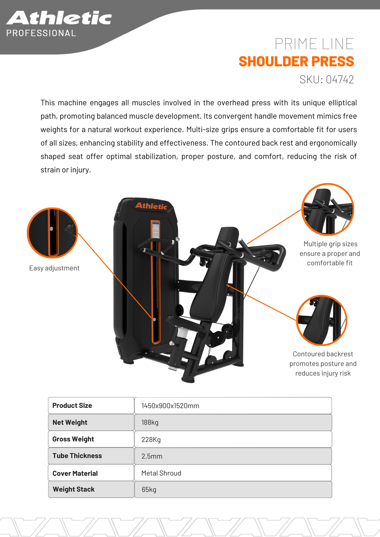 Shoulder Press - Prime Line