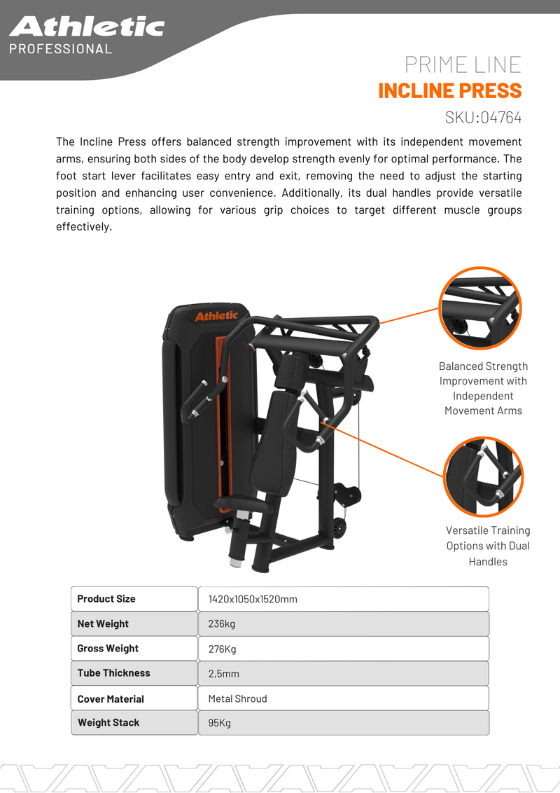Incline Press - Prime Line