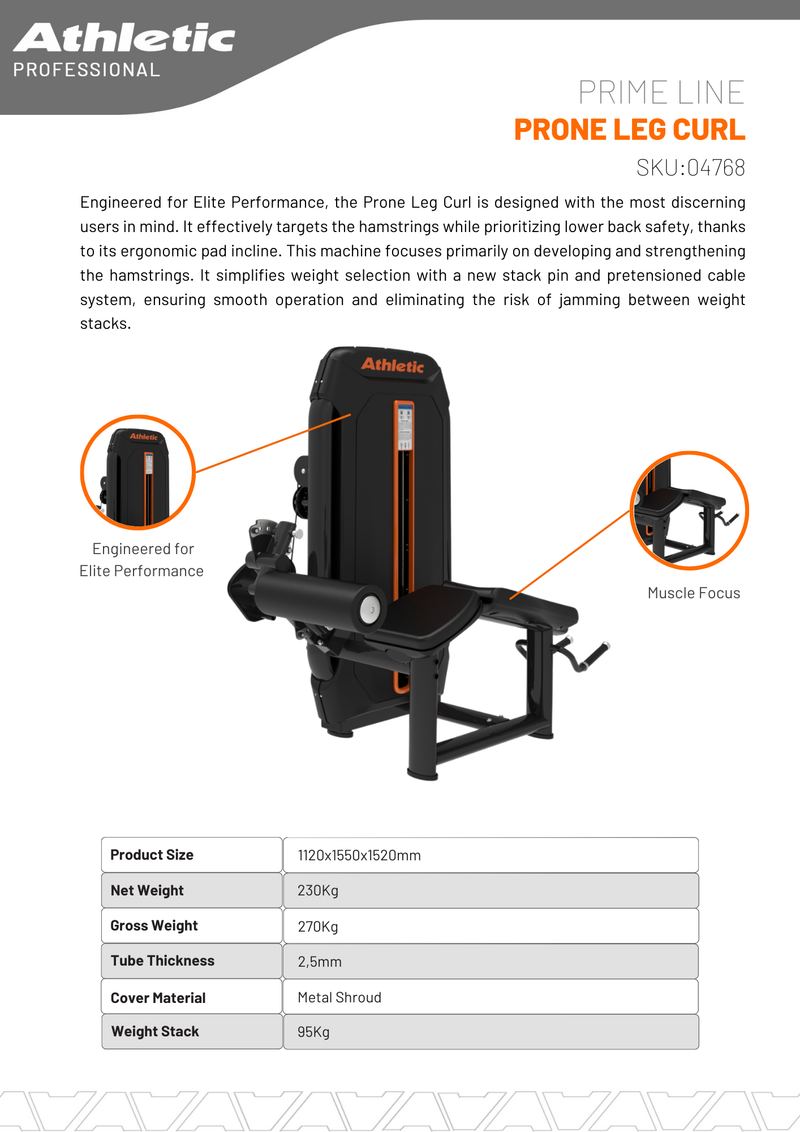 Prone Leg Curl - Prime Line