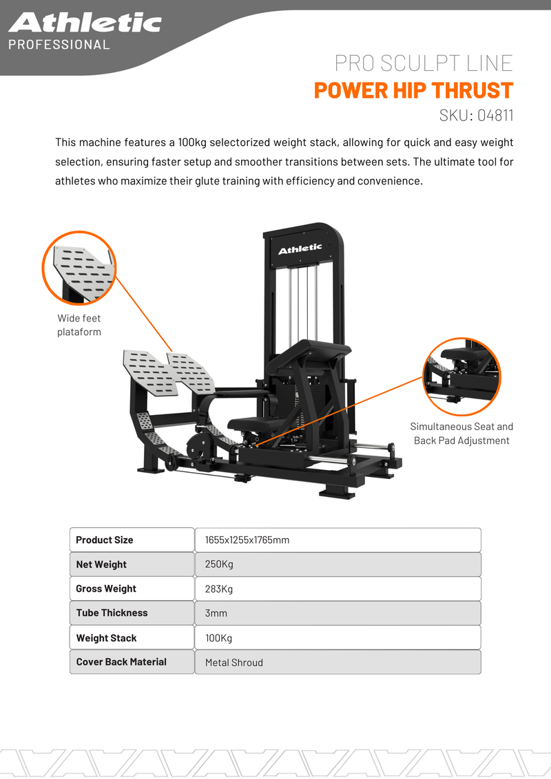 Pro-Sculpt Line Power Hip Thrust