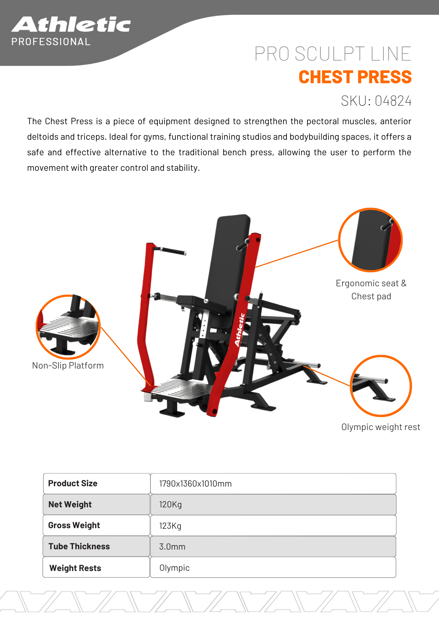 Chest Press - Pro-Sculpt Line